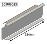 ECIR06025 Parkray RIGHT Side Plate  |  Aspect 6 (NON Eco)